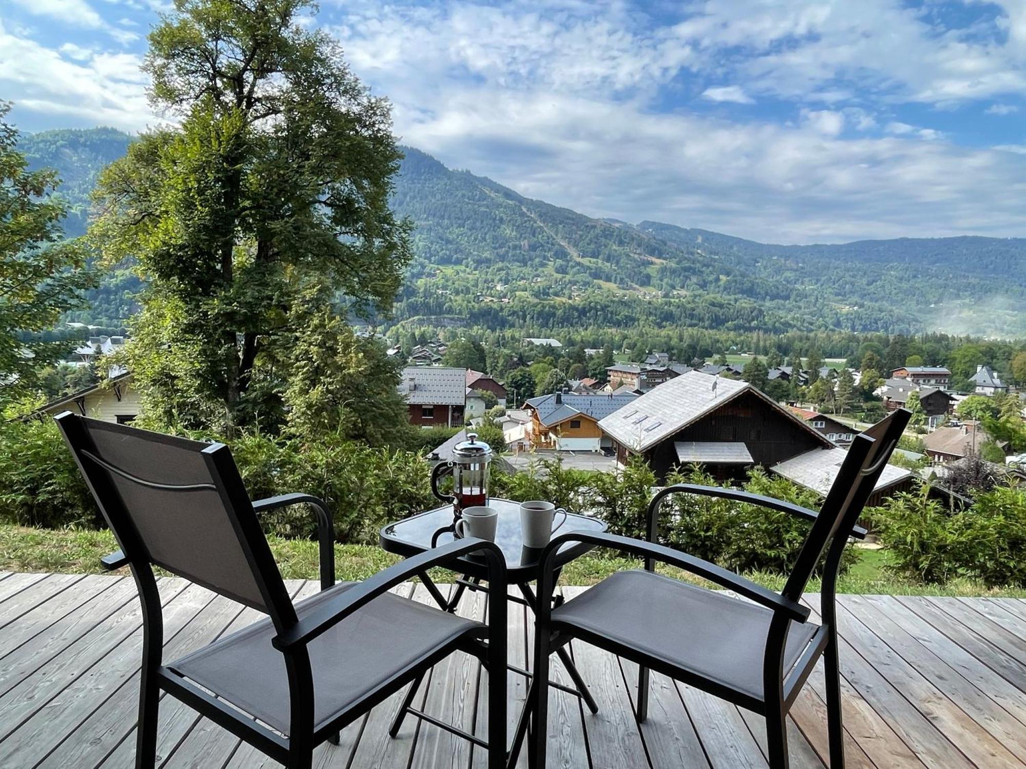 Plein Soleil Modern 3 Bedroom Apartment With Stunning Mountain Views Samoens Exterior photo